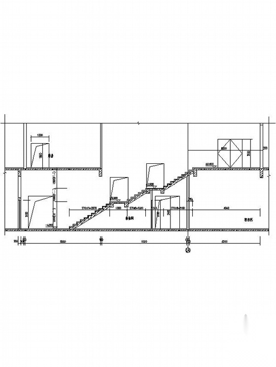 [辽宁]3层现代风格观光潜艇接待中心建筑施工图（树状表...cad施工图下载【ID:165429101】