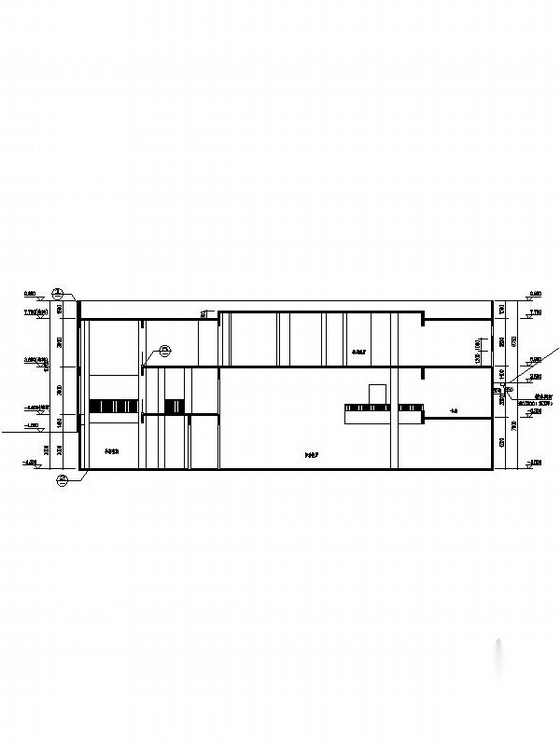 [辽宁]3层现代风格观光潜艇接待中心建筑施工图（树状表...cad施工图下载【ID:165429101】