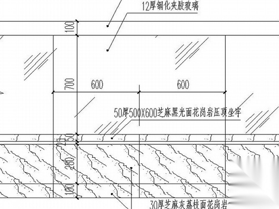[广东]精品大厦附属园林景观设计施工图（含效果图）cad施工图下载【ID:160718117】