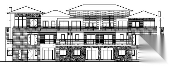 丹堤A区14、15号楼建筑施工图cad施工图下载【ID:166073148】