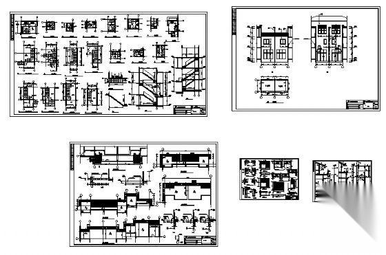 丹堤A区14、15号楼建筑施工图cad施工图下载【ID:166073148】