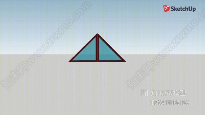三角窗SU模型下载【ID:941013180】