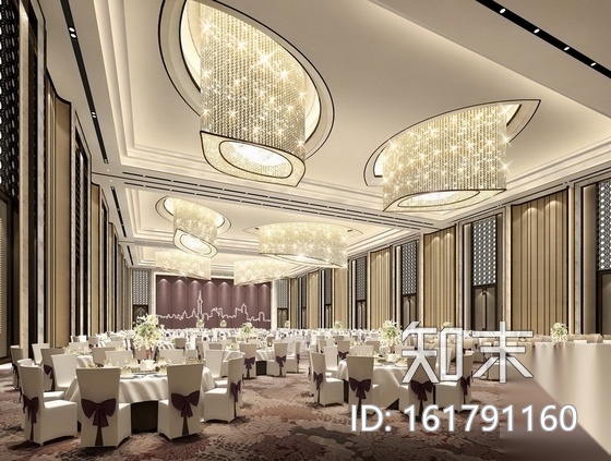 [上海]全球连锁五星级高档酒店装修施工图（含效果）cad施工图下载【ID:161791160】