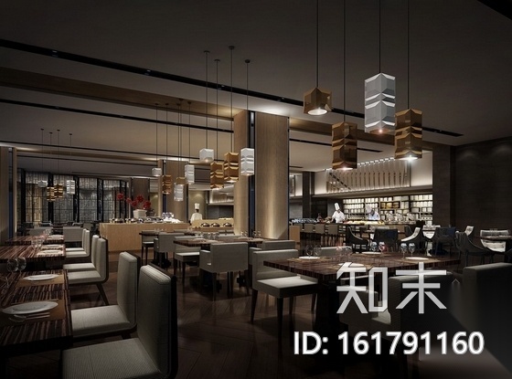 [上海]全球连锁五星级高档酒店装修施工图（含效果）cad施工图下载【ID:161791160】