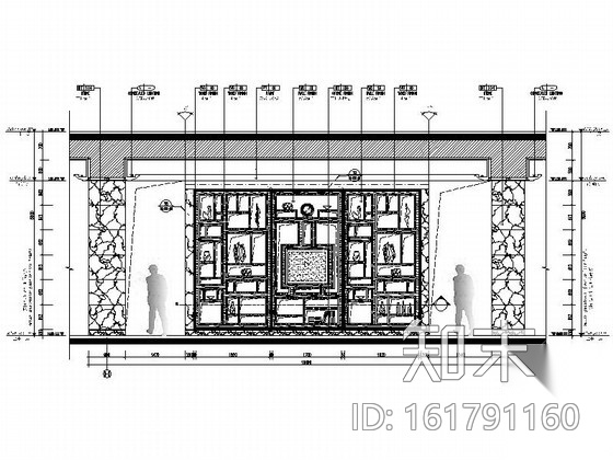 [上海]全球连锁五星级高档酒店装修施工图（含效果）cad施工图下载【ID:161791160】