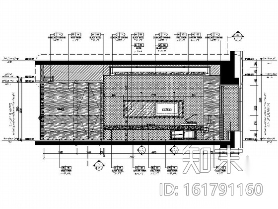 [上海]全球连锁五星级高档酒店装修施工图（含效果）cad施工图下载【ID:161791160】
