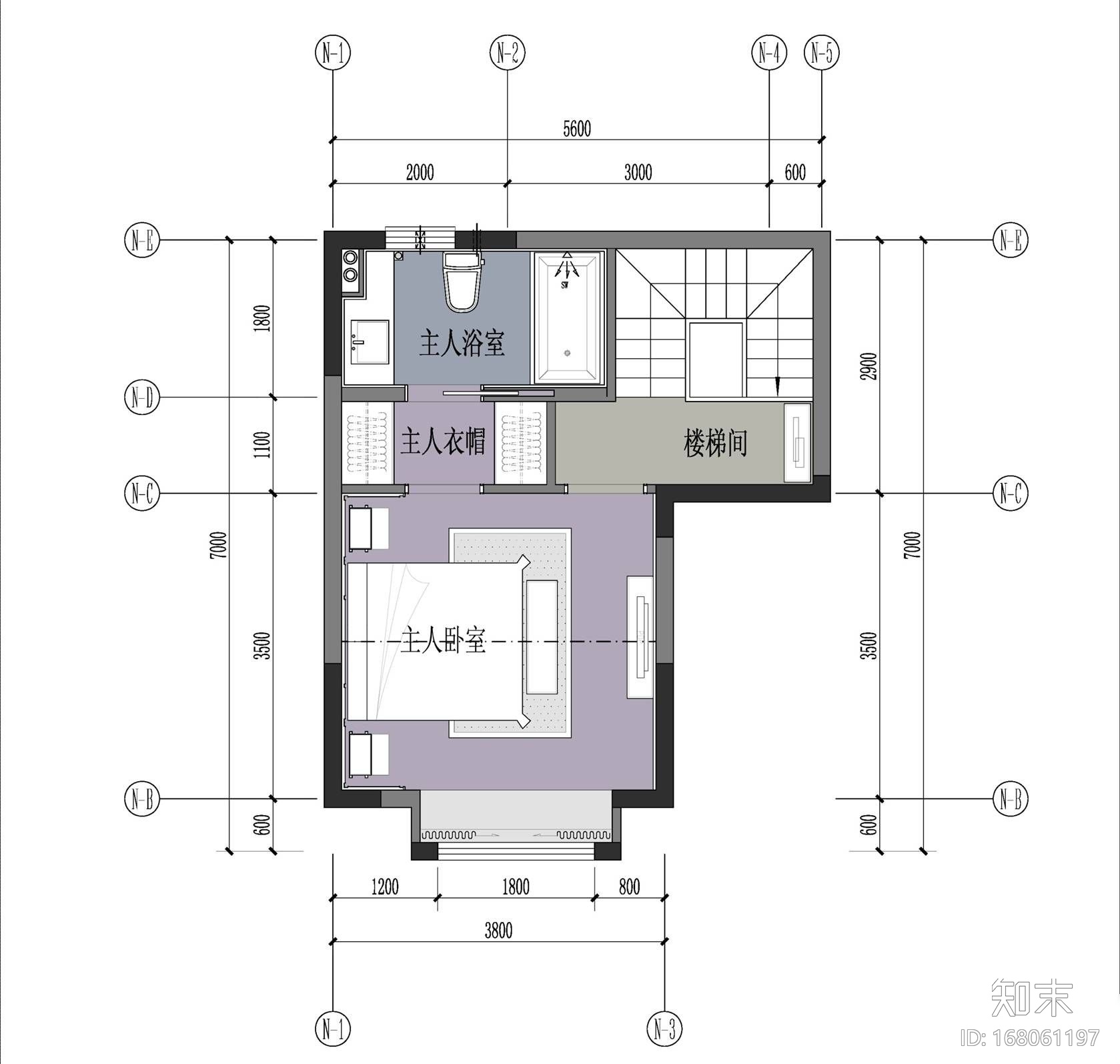 中式轻奢风格-豪宅别墅设计参考实景案例cad施工图下载【ID:168061197】