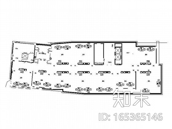 疾病救援指挥中心装饰工程图纸cad施工图下载【ID:165365146】