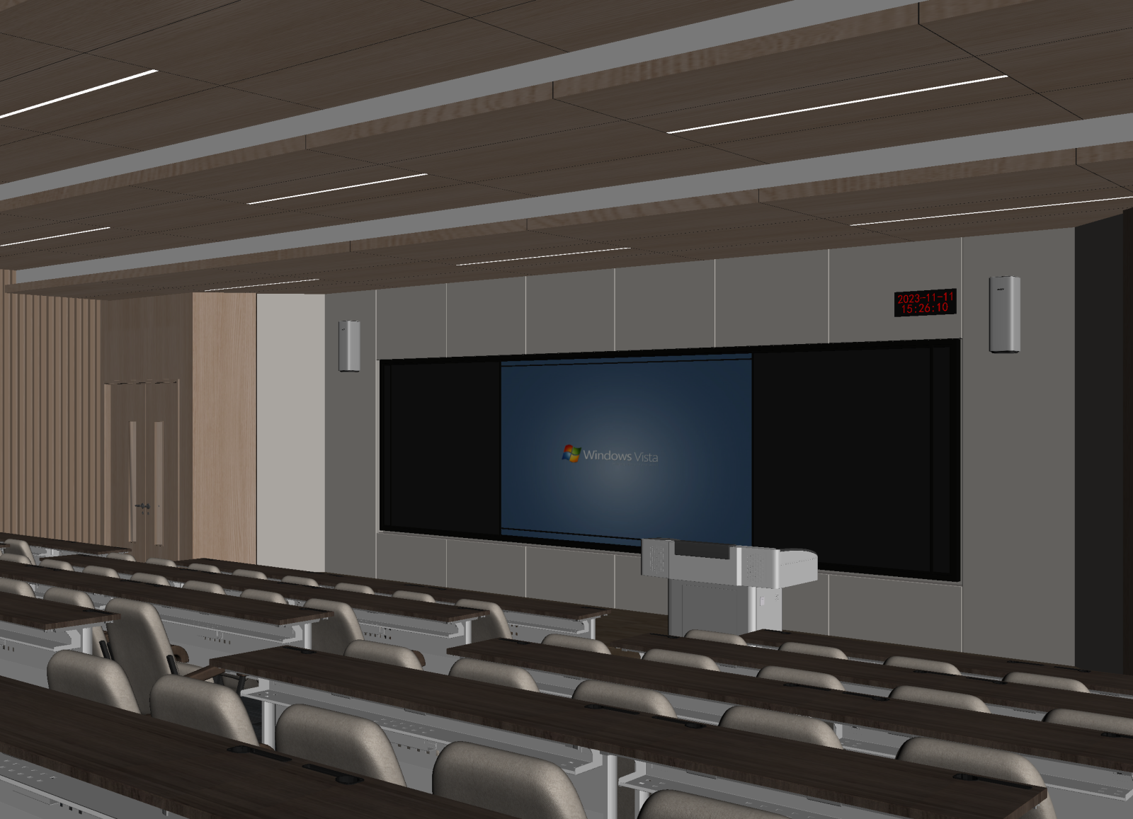 现代教室3D模型下载【ID:1215071439】