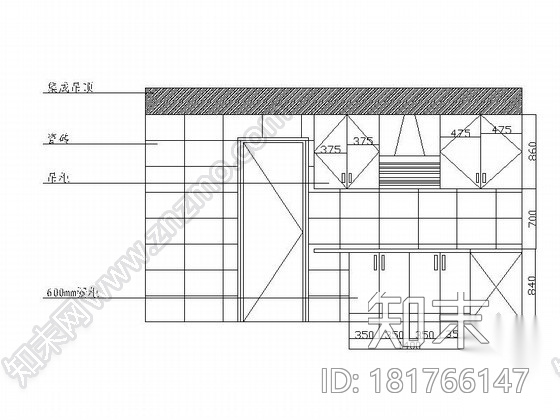 [贵阳]150平米现代四室两厅装修图（含效果）cad施工图下载【ID:181766147】