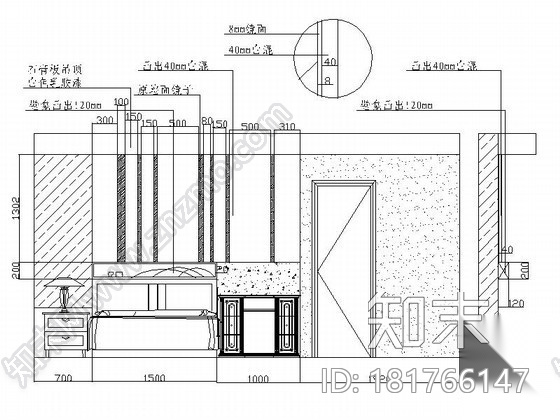 [贵阳]150平米现代四室两厅装修图（含效果）cad施工图下载【ID:181766147】