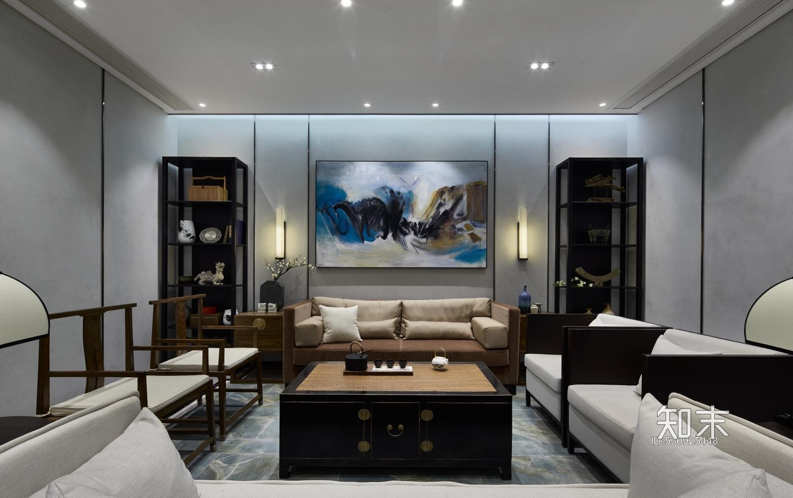 [中式独家]--杭州力设计--杭州千岛湖（全）施工图下载【ID:530925448】