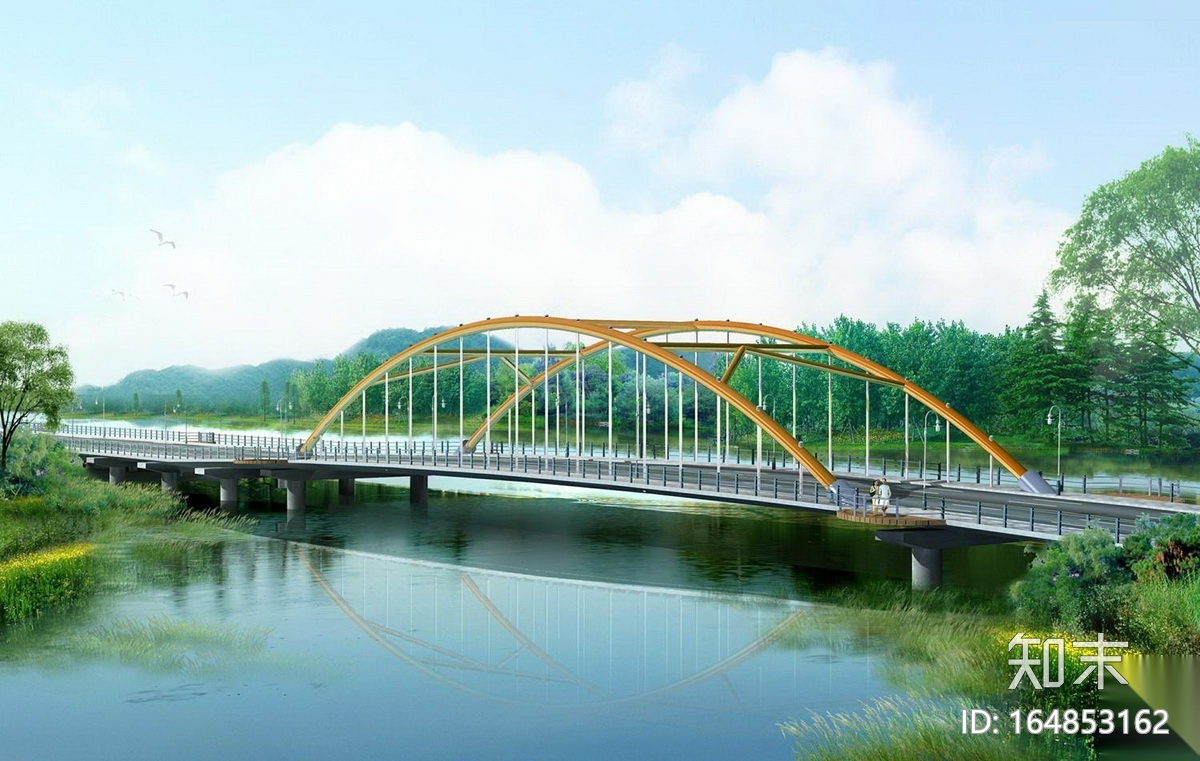 [河北]环城水系西北段三条河流沿岸景观方案cad施工图下载【ID:164853162】