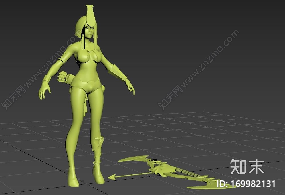 neith_命运女神奈斯3d打印模型下载【ID:169982131】