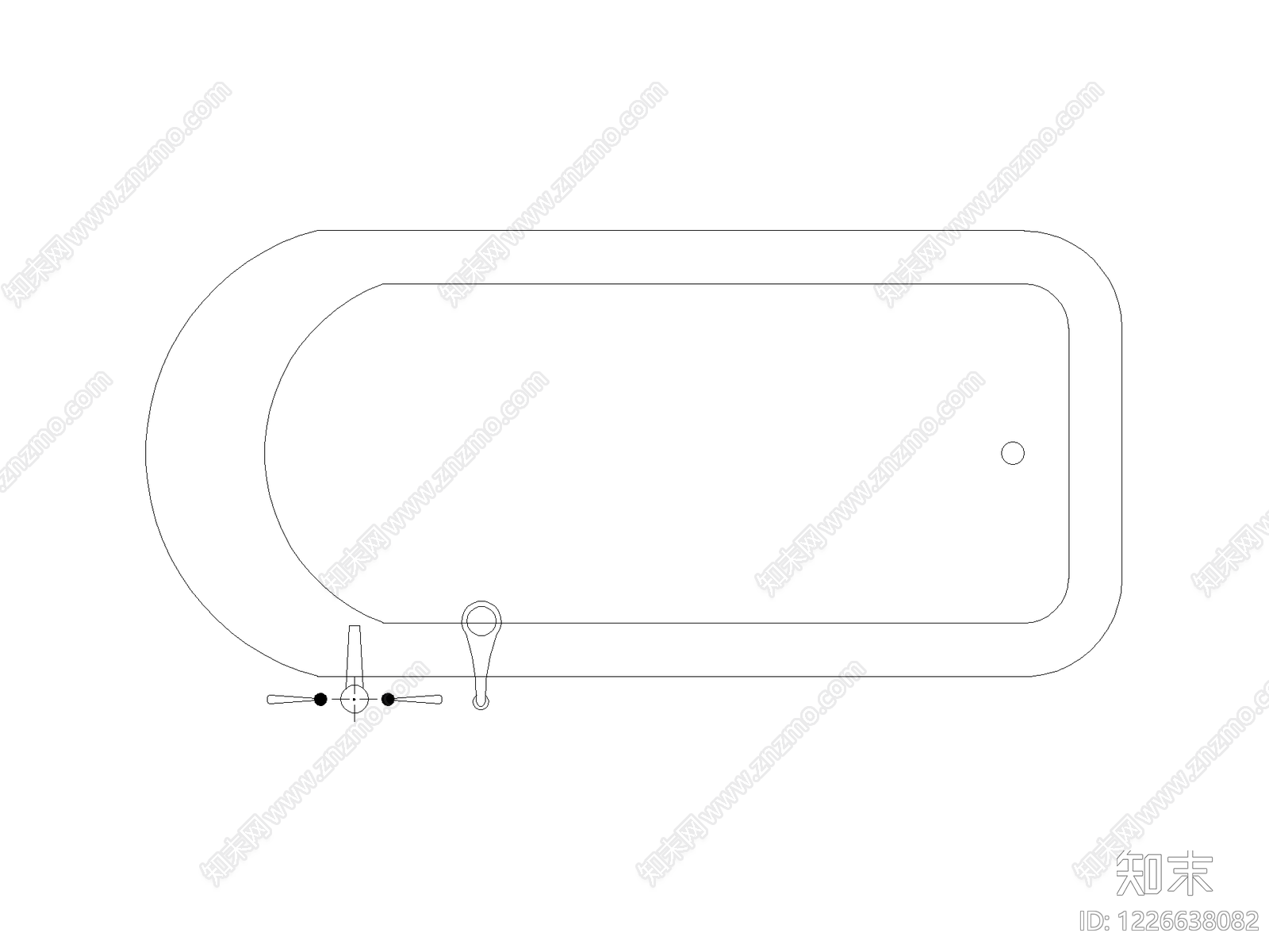 卫浴设施cad施工图下载【ID:1226638082】