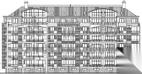 某小区整套多层住宅施工图cad施工图下载【ID:149821129】