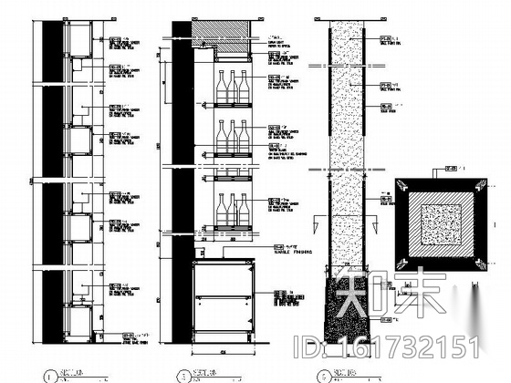 [大连]知名房地产田园欧式风情售楼处室内施工图（含实景...cad施工图下载【ID:161732151】