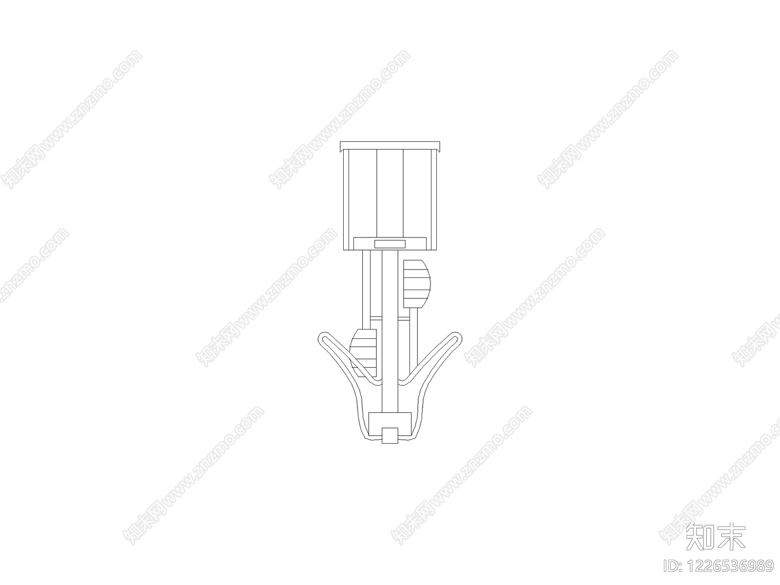 五金管件cad施工图下载【ID:1226536989】