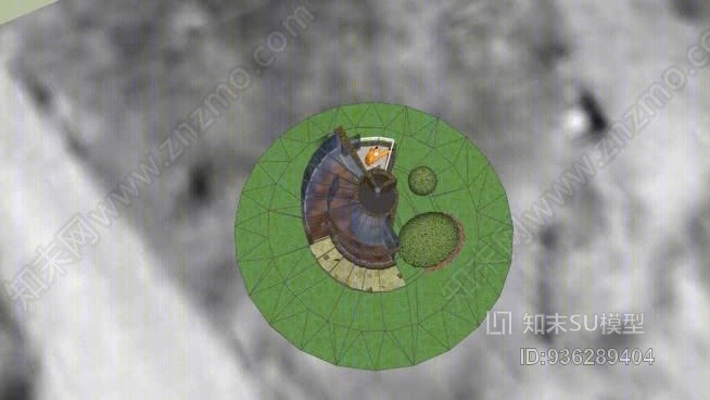 加拿大尼亚加拉瀑布楼梯间SU模型下载【ID:936289404】