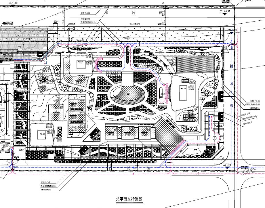 [重庆]高层现代风格玻璃立面城市综合体建筑设计方案文本cad施工图下载【ID:166073109】