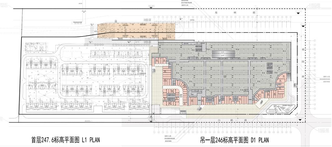 [重庆]高层现代风格玻璃立面城市综合体建筑设计方案文本cad施工图下载【ID:166073109】