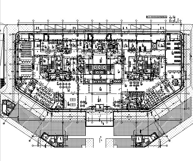 [海南]地下三层医疗中心项目地下室及人防功能建筑全专业...施工图下载【ID:151579185】