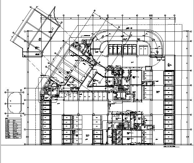 [海南]地下三层医疗中心项目地下室及人防功能建筑全专业...cad施工图下载【ID:165929181】