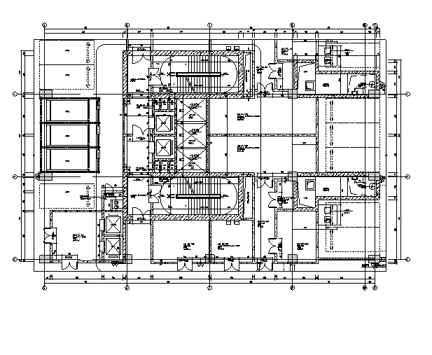 [海南]地下三层医疗中心项目地下室及人防功能建筑全专业...cad施工图下载【ID:165929181】