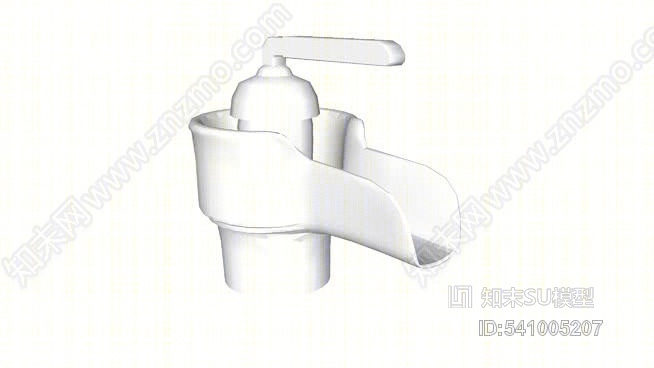 K-11000-BOL单孔陶瓷浴室水槽水龙头SU模型下载【ID:541005207】
