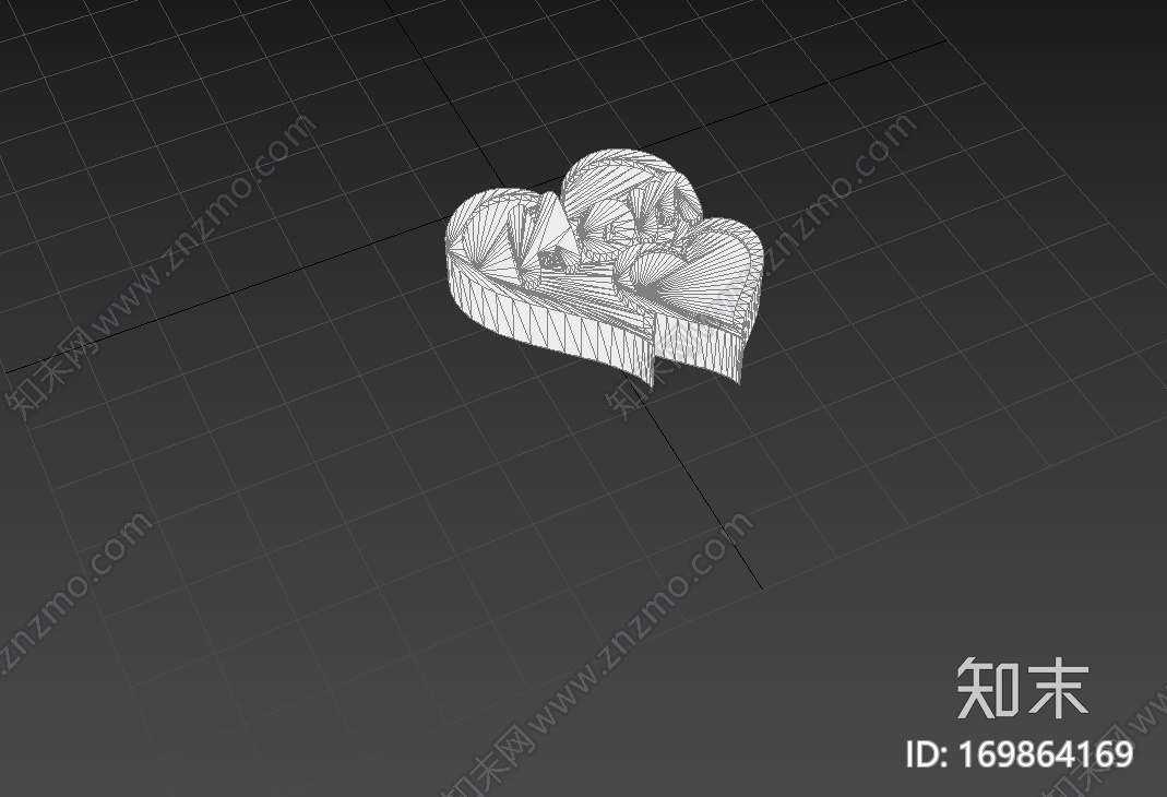 爱心字母-mom3d打印模型下载【ID:169864169】