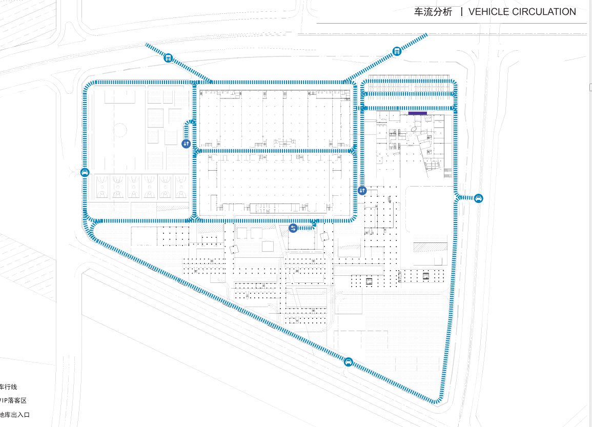 [广州]多功能后现代感知名电商办公总部建筑设计方案文...cad施工图下载【ID:166439187】