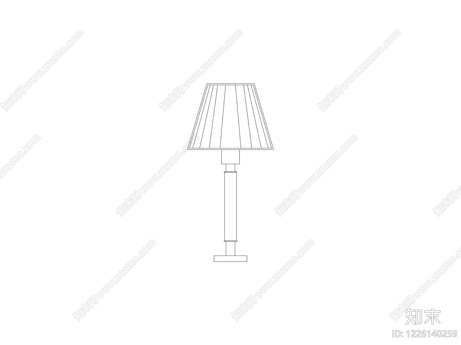 灯具图块cad施工图下载【ID:1226140259】