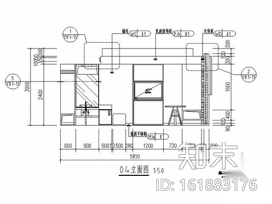 [湖南]休闲时尚酒店客房室内施工图（含效果图）cad施工图下载【ID:161883176】