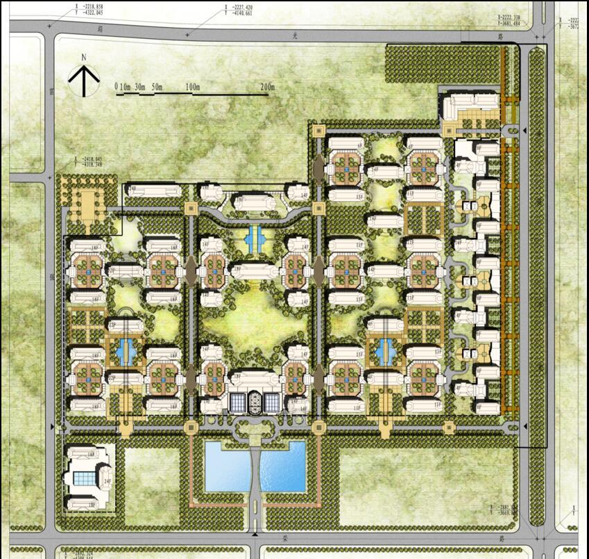 [江苏]万科无锡居住区建筑方案文本设计（PPT+75页）cad施工图下载【ID:149538106】