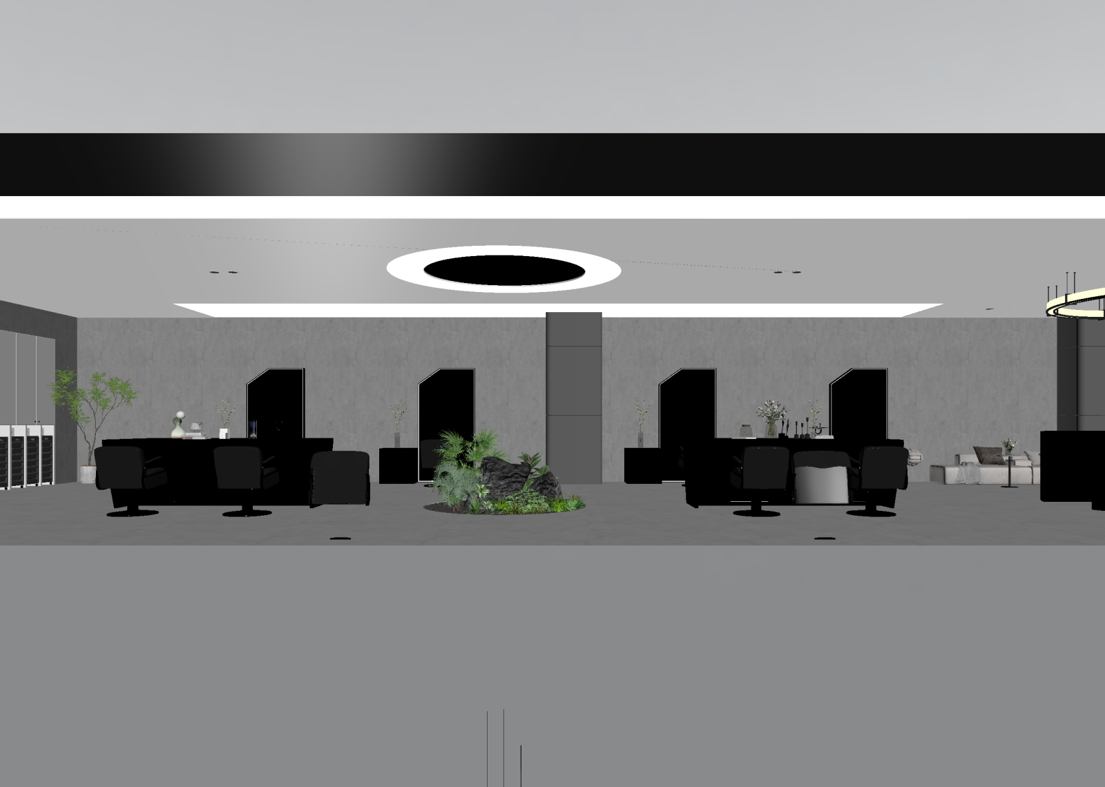 现代售楼处3D模型下载【ID:1214403568】