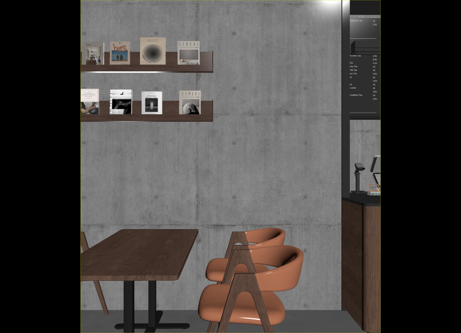 工业咖啡厅3D模型下载【ID:1214628498】