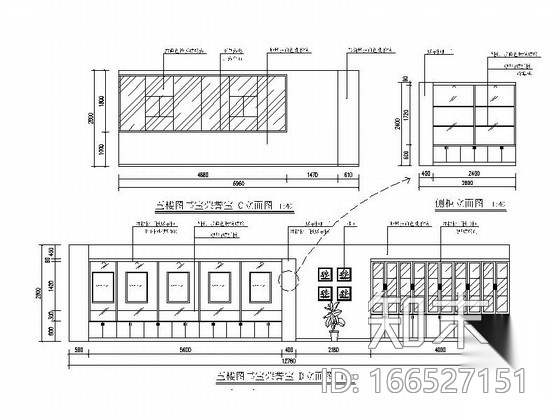 [江西]某税务局办公楼全套施工图cad施工图下载【ID:166527151】