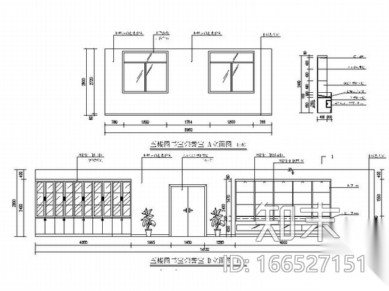 [江西]某税务局办公楼全套施工图cad施工图下载【ID:166527151】