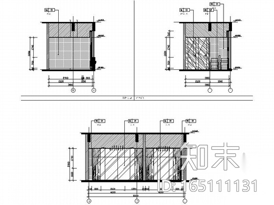 [江苏]学校宿舍楼高档商务中心装修施工图cad施工图下载【ID:165111131】
