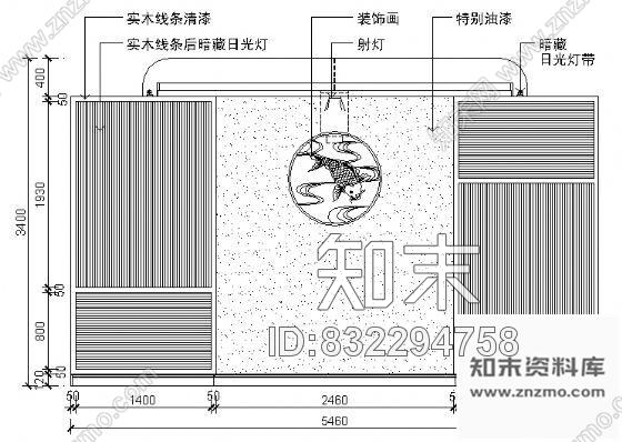 图块/节点餐厅包间立面cad施工图下载【ID:832294758】