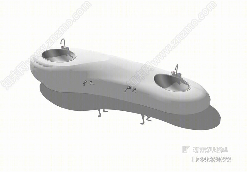 儿童洗手池SU模型下载【ID:645339626】