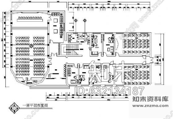 施工图某培训学校装修图施工图下载【ID:632134187】