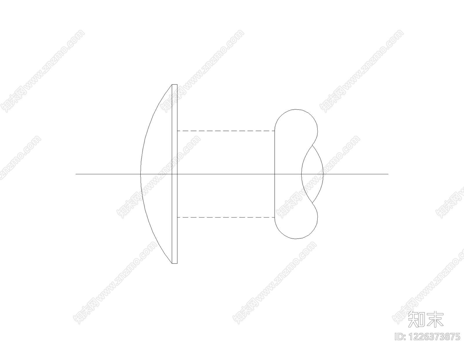 五金管件cad施工图下载【ID:1226373875】