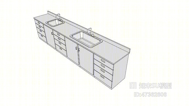 工作台SU模型下载【ID:117872699】