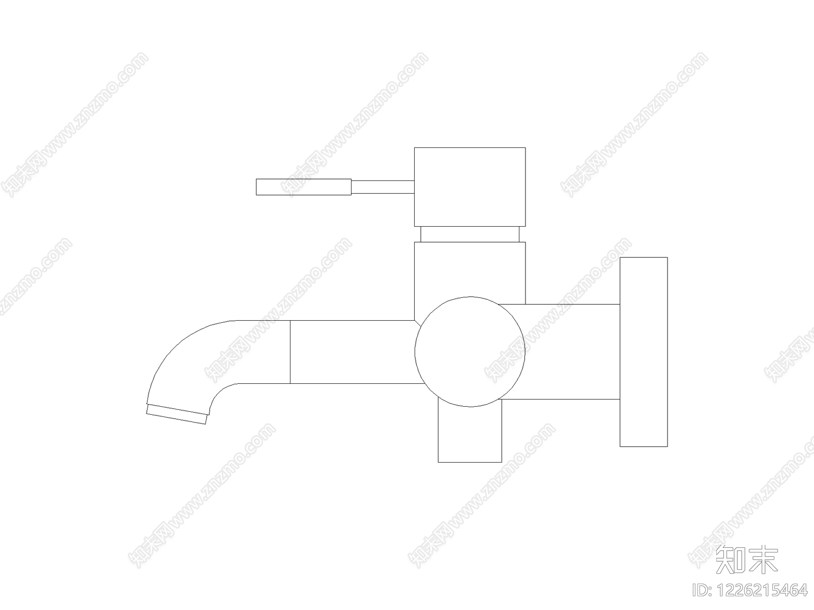 卫浴设施cad施工图下载【ID:1226215464】