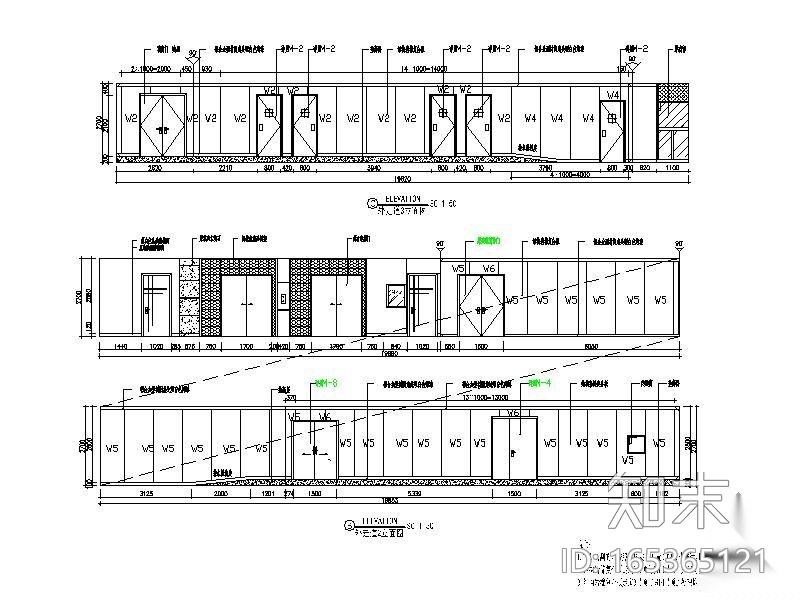 [深圳]罗湖医院三层施工图cad施工图下载【ID:165365121】