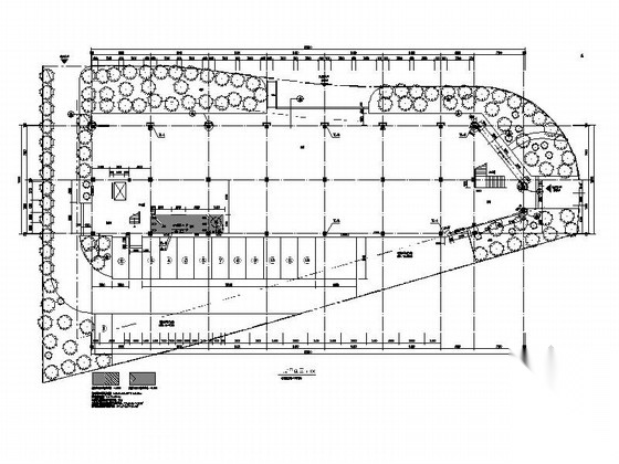 [浙江]多层临时商业楼建筑施工图（含审核前后对比图纸）cad施工图下载【ID:167027118】