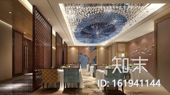 [江苏]时尚商务酒店室内装修CAD施工图（含效果）cad施工图下载【ID:161941144】