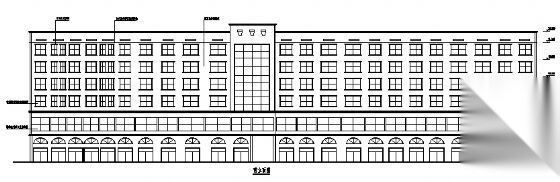 资兴市某六层综合楼建筑结构方案图cad施工图下载【ID:149851133】