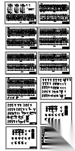 资兴市某六层综合楼建筑结构方案图cad施工图下载【ID:149851133】